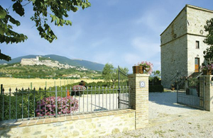 Assisi Umbrien Italien