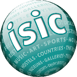 logo ISIC Internationaler Studentenausweis